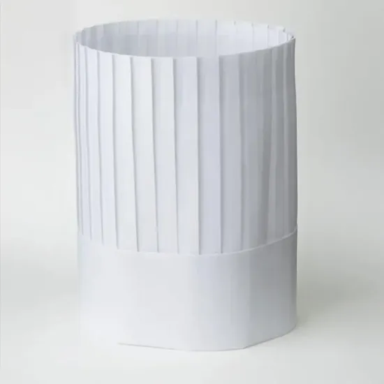 傳馬屋 1410-25 PALクラシックシェフハット/不織布コック帽子（高さ25cm）10枚袋入