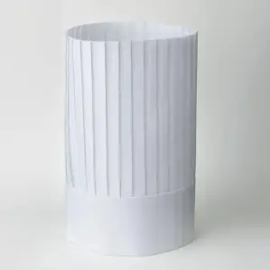 PALクラシックシェフハット/不織布コック帽子（高さ30cm）10枚袋入