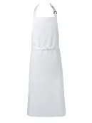 傳馬屋 2070-10 胸付ソムリエエプロン（ホワイト）