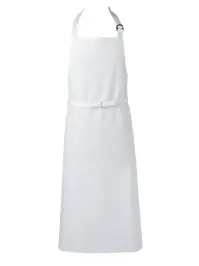 傳馬屋 2070-10 胸付ソムリエエプロン（ホワイト）