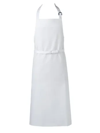 厨房・調理・売店用白衣 ソムリエエプロン 傳馬屋 2070-10 胸付ソムリエエプロン（ホワイト） 食品白衣jp
