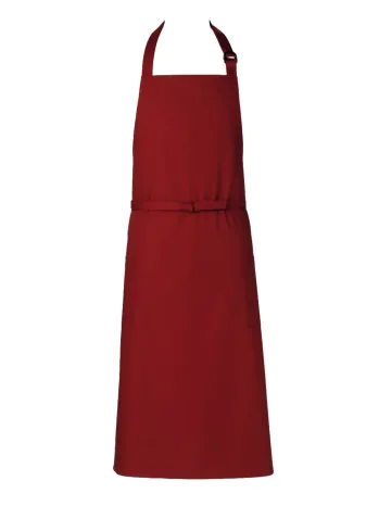 厨房・調理・売店用白衣 ソムリエエプロン 傳馬屋 2070-12 胸付ソムリエエプロン（ボルドー） 食品白衣jp