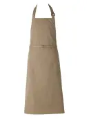 傳馬屋 2070-20 胸付ソムリエエプロン（トープ）