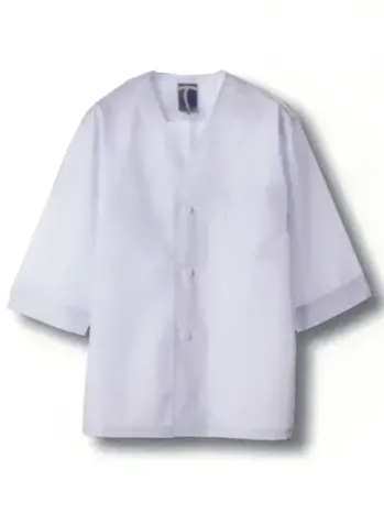 厨房・調理・売店用白衣 七分袖コックシャツ 傳馬屋 3267 寿司コート 七分袖 食品白衣jp