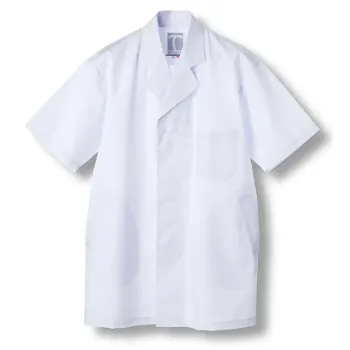 厨房・調理・売店用白衣 半袖コックシャツ 傳馬屋 3312TE 男子調理服 半袖 食品白衣jp