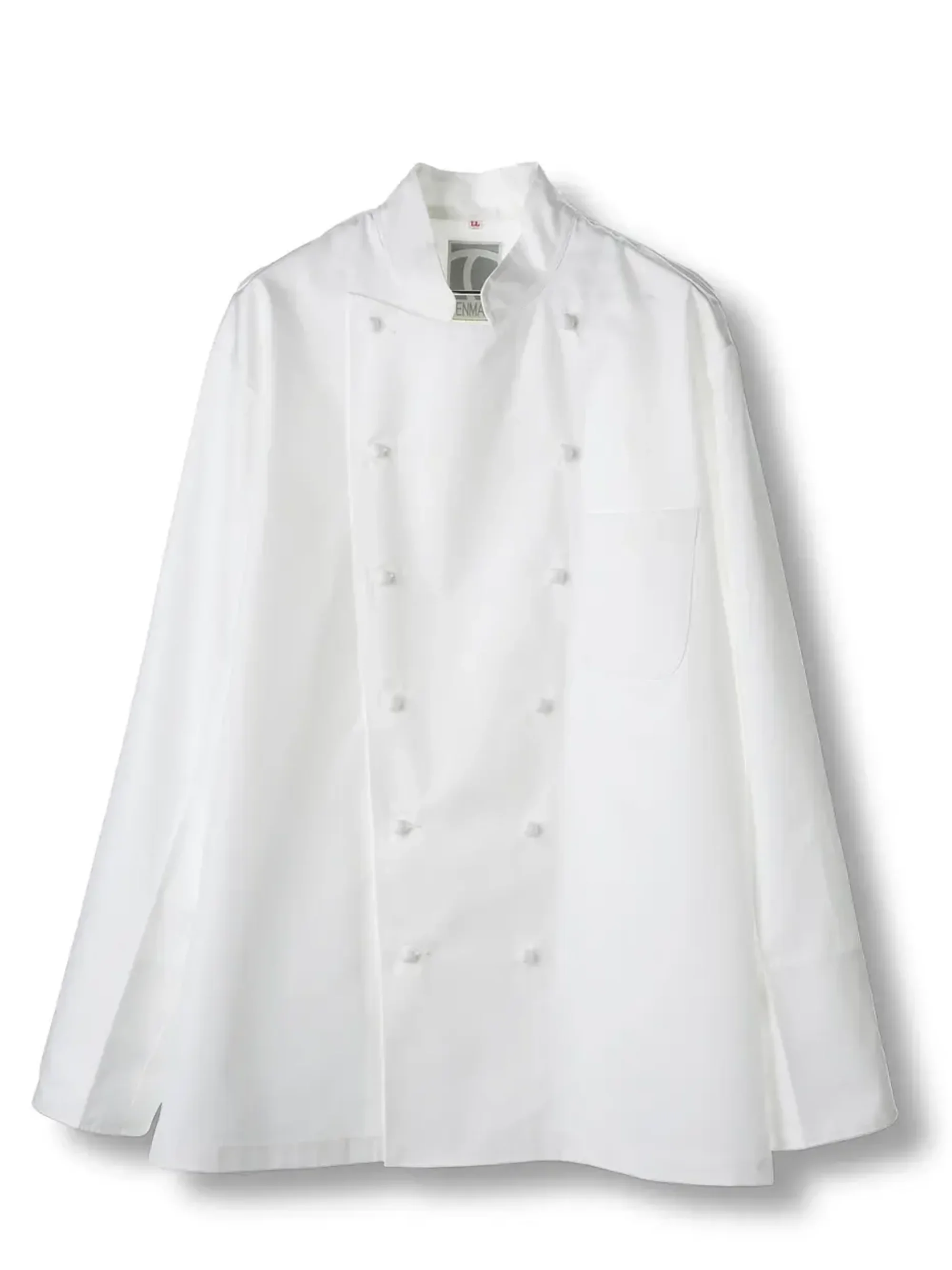 傳馬屋 3810 シェフジャケット（オフホワイト）