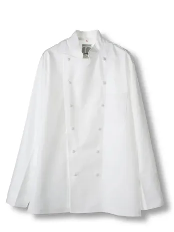 傳馬屋 3810 シェフジャケット(オフホワイト)