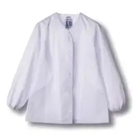 傳馬屋 4210 女子衿なし調理服 長袖