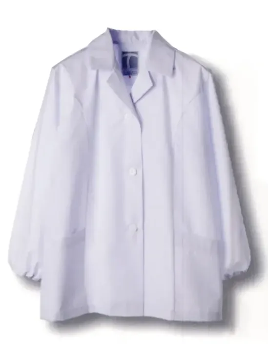 傳馬屋 4300 女子角衿調理服 長袖