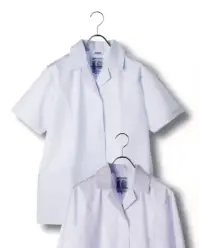 傳馬屋 4302 女子角衿調理服 半袖