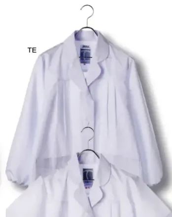 傳馬屋 4320TE 女子丸衿調理服 長袖