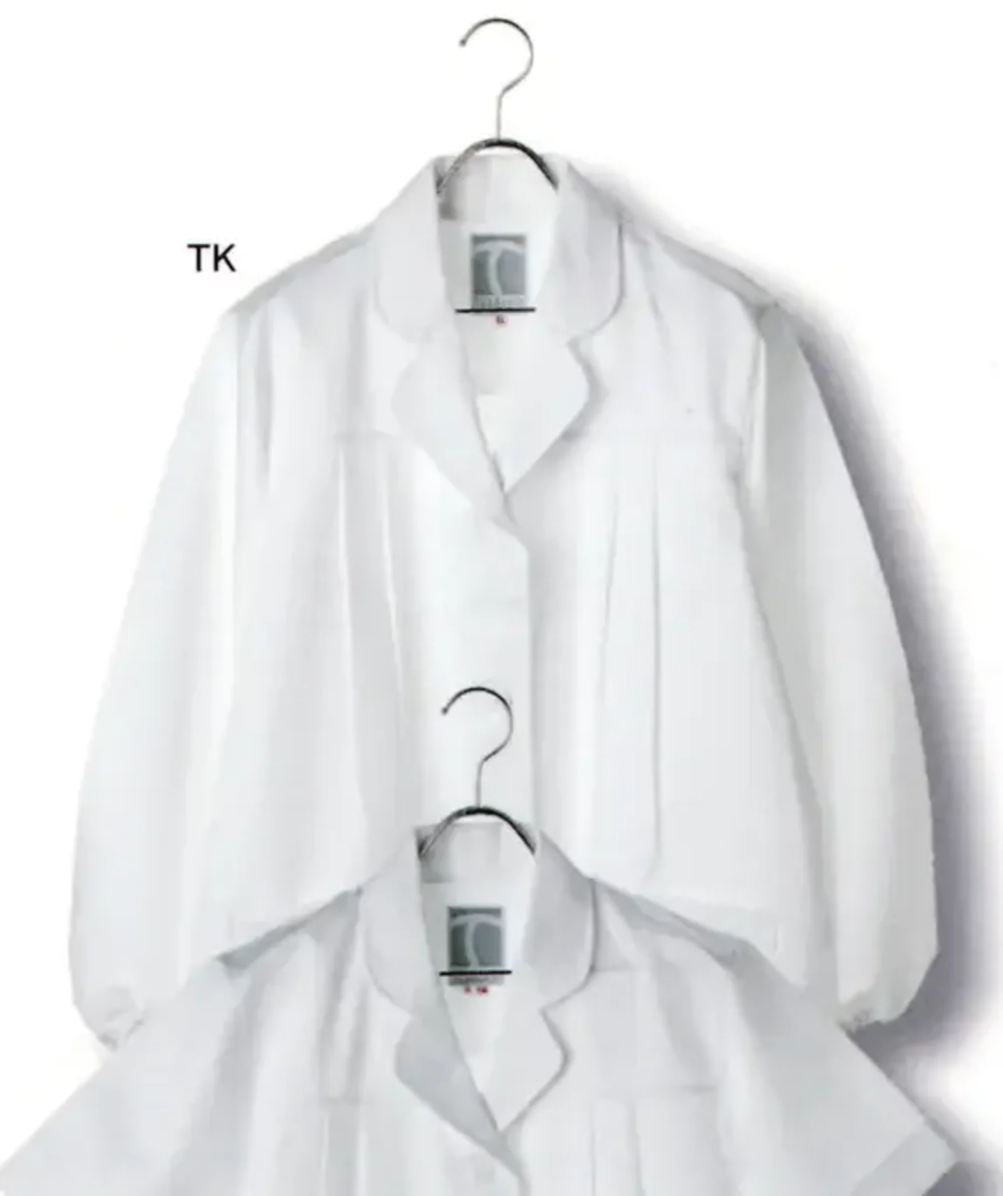 傳馬屋 4320TK 女子丸衿調理服 長袖