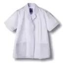 傳馬屋 4322TE 女子丸衿調理服 半袖