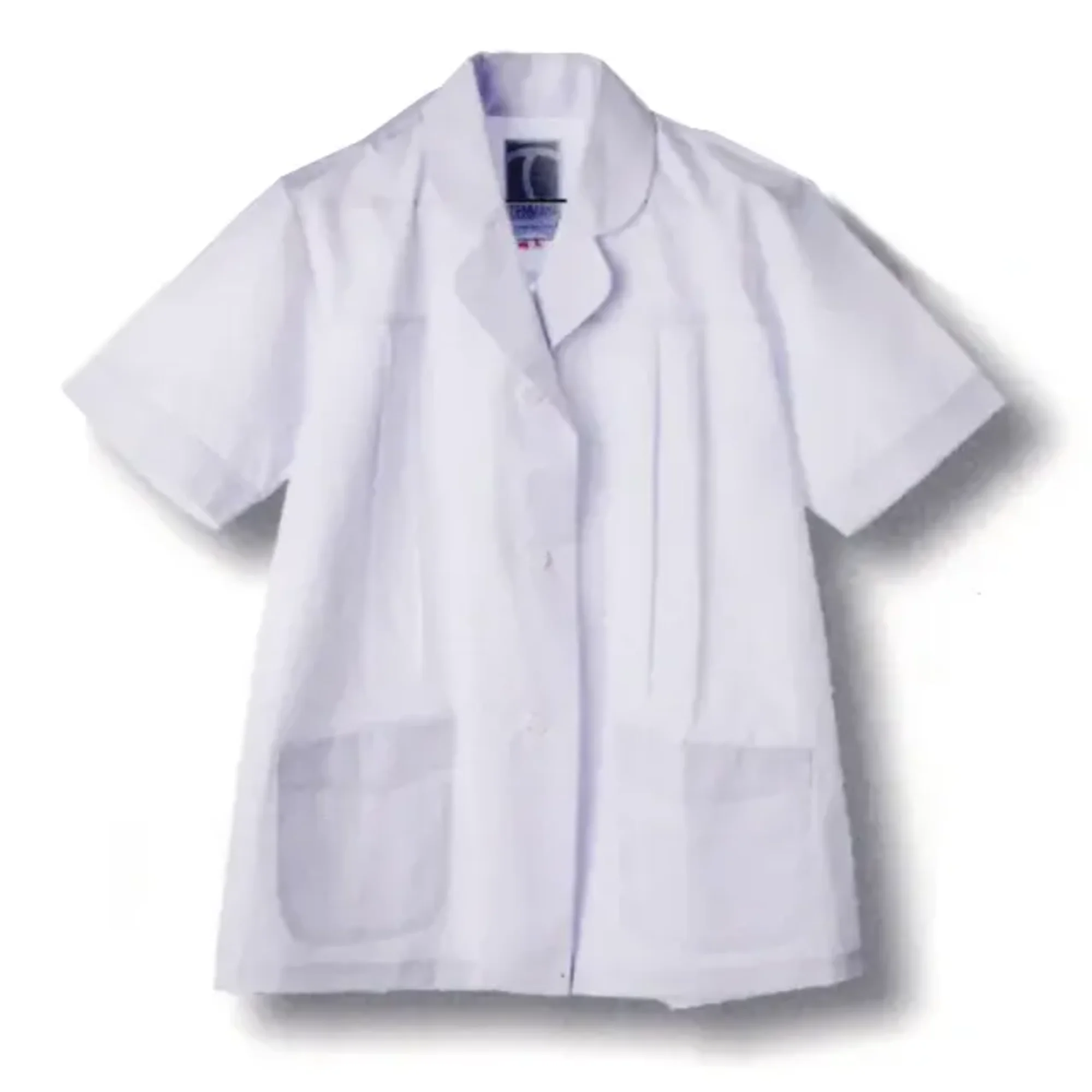 傳馬屋 4322TE 女子丸衿調理服 半袖