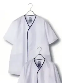 傳馬屋 5212 男子ラインコート 半袖