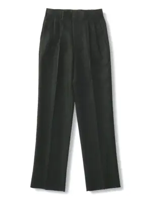 ツータックパンツ（ブラック）