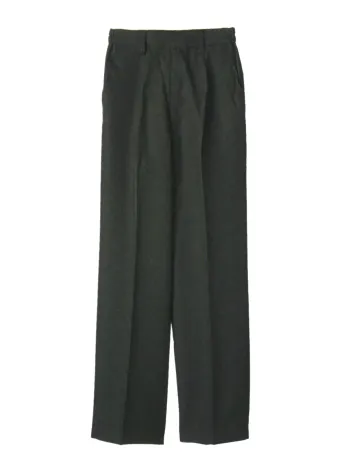 厨房・調理・売店用白衣 パンツ（米式パンツ）スラックス 傳馬屋 9230 男女ツータック黒パンツ（脇ゴム入） 食品白衣jp