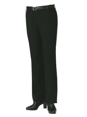 厨房・調理・売店用白衣 パンツ（米式パンツ）スラックス 傳馬屋 96837 ノータックストレッチパンツ（女） 食品白衣jp