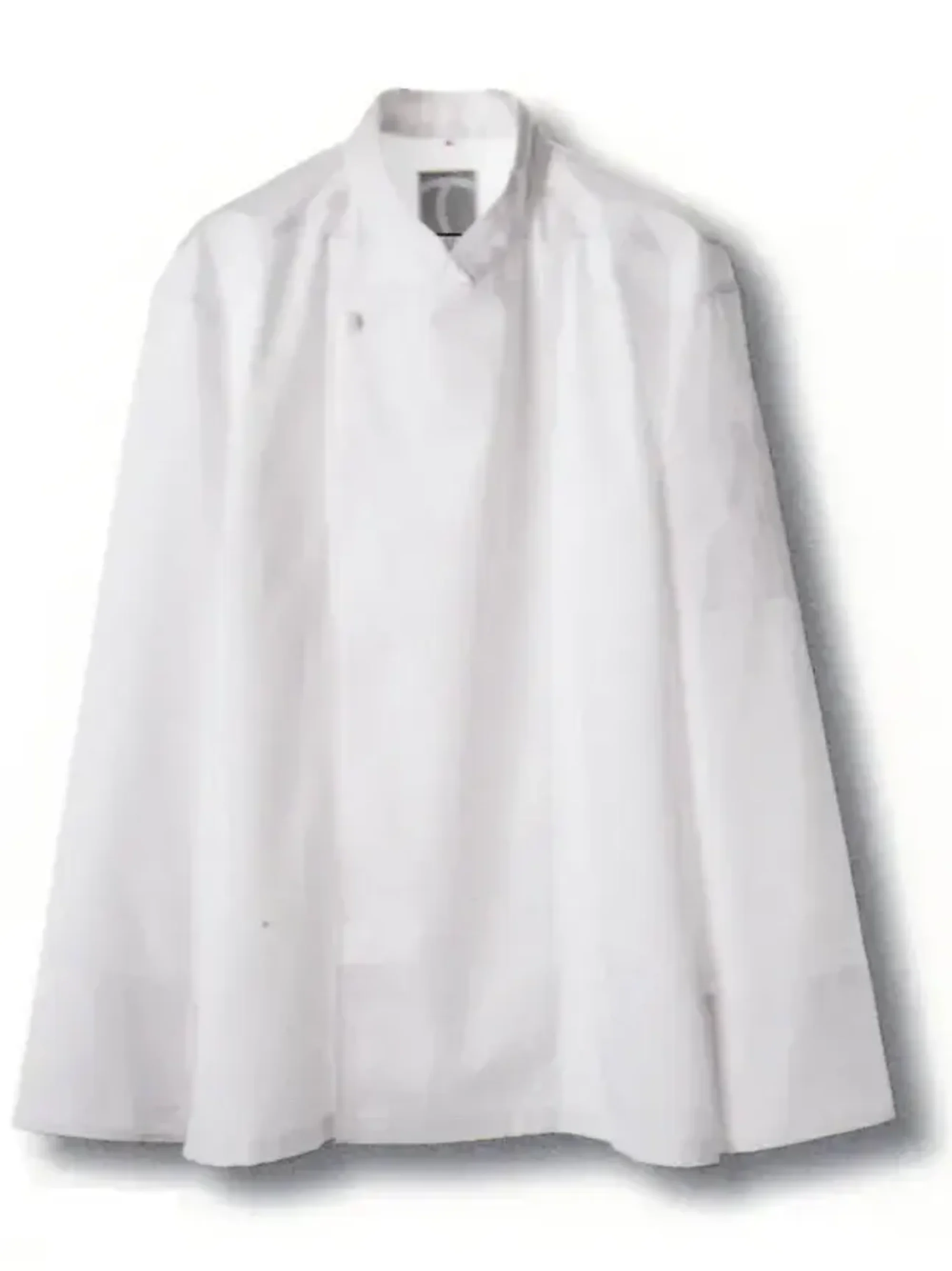 傳馬屋 C100-10-KB コックコート 長袖（クルミボタン）