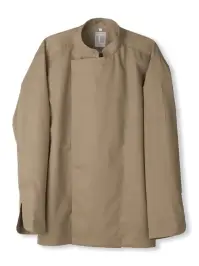傳馬屋 C100-20 コックコート 長袖（トープ）