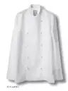 傳馬屋 C110-10 コックコート 長袖 Aドットボタン
