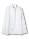 傳馬屋 C120-10 コックコート 長袖 B片側パールボタン