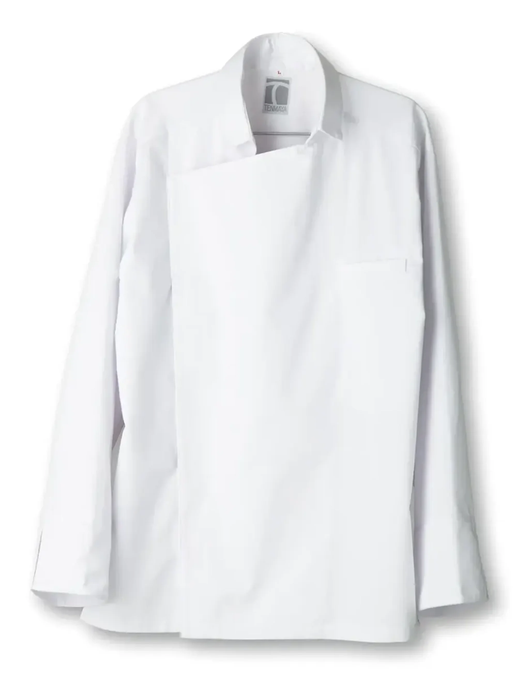 傳馬屋 C180-10 コックコート衿付 長袖