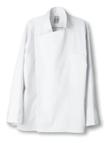 傳馬屋 C180-10 コックコート衿付 長袖