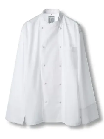 厨房・調理・売店用白衣 長袖コックコート 傳馬屋 C400-10 コックコート 長袖 食品白衣jp
