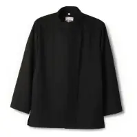 傳馬屋 C610-15 女子コックコート（ブラック）