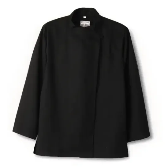 傳馬屋 C610-15 女子コックコート（ブラック）