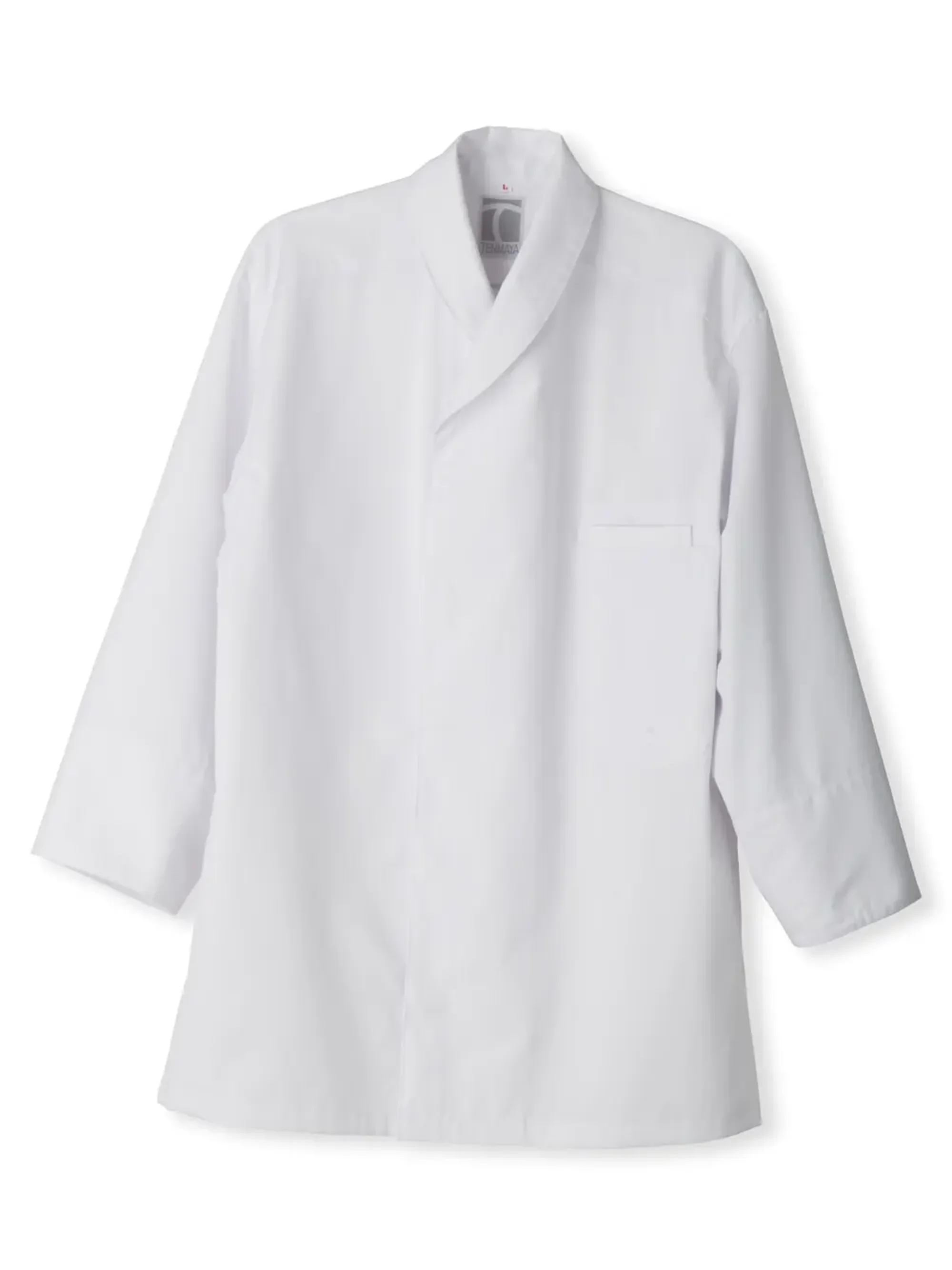 傳馬屋 C760-10 コックコート 長袖（和食・洋食兼用）