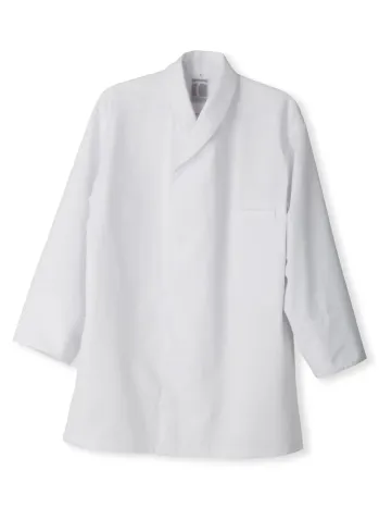 傳馬屋 C760-10 コックコート 長袖(和食・洋食兼用)