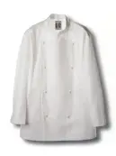 傳馬屋 C810-10 シェフジャケット 長袖（オフホワイト）受注生産