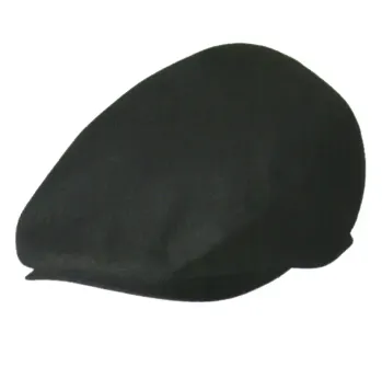 傳馬屋 H9898 ハンティングキャップ（男女兼用ブラック）