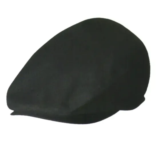 傳馬屋 H9898 ハンティングキャップ（男女兼用ブラック）