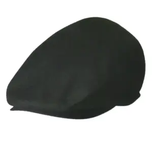 ハンティングキャップ（男女兼用ブラック）