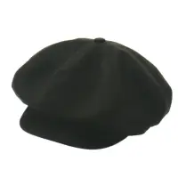 傳馬屋 H9961 キャスケット（男女兼用ブラック）