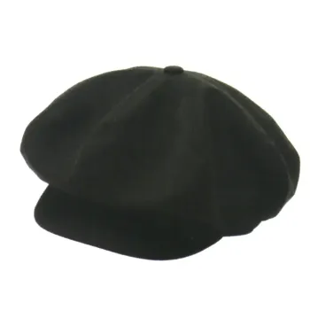 傳馬屋 H9961 キャスケット（男女兼用ブラック）