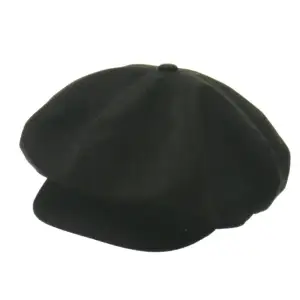 キャスケット（男女兼用ブラック）