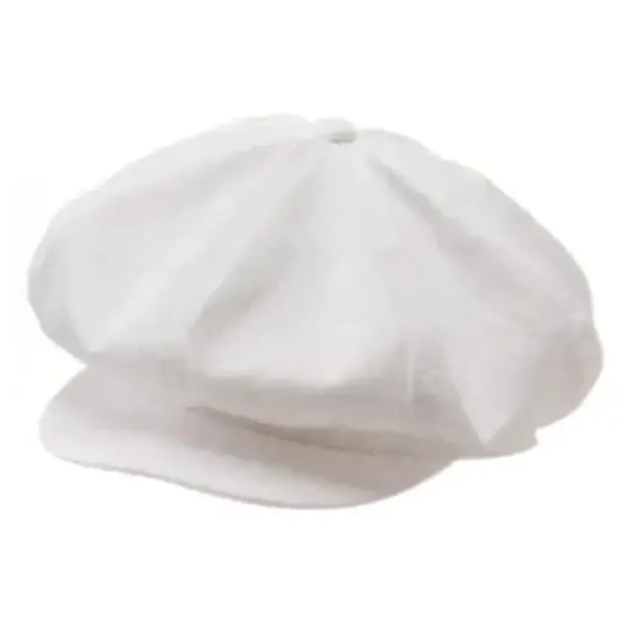 傳馬屋 H9974 キャスケット（男女兼用ホワイト）