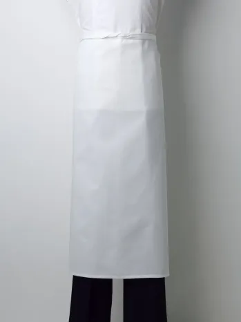 厨房・調理・売店用白衣 エプロン 傳馬屋 T0118 シェフロングエプロン 食品白衣jp