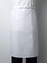 傳馬屋 T0201 腰下エプロン（ホワイト）