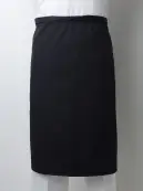 傳馬屋 T0205 腰下エプロン（ブラック）