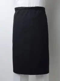 傳馬屋 T0205 腰下エプロン（ブラック）