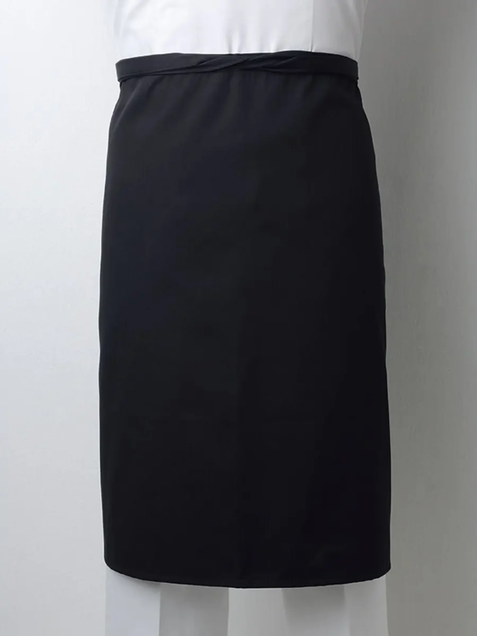 傳馬屋 T0205 腰下エプロン（ブラック）