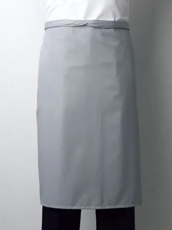 傳馬屋 T0207 腰下エプロン(グレー)