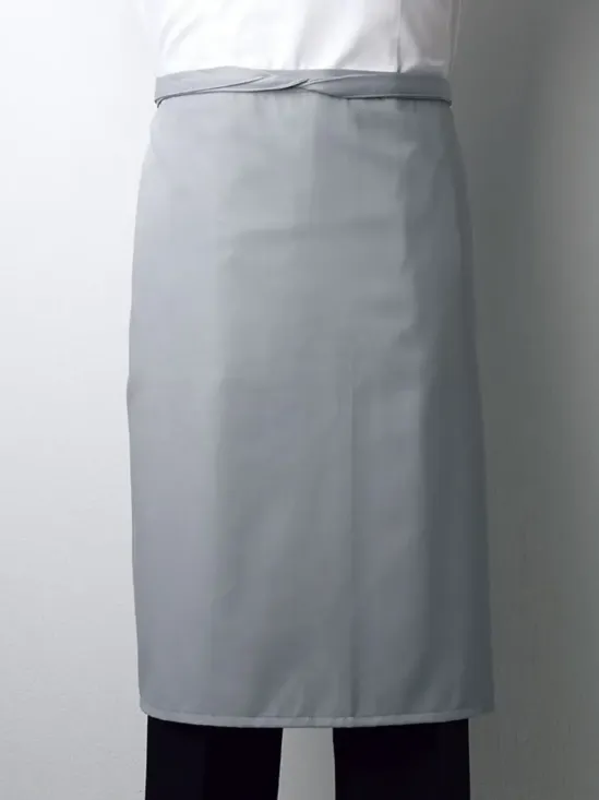 傳馬屋 T0207 腰下エプロン（グレー）