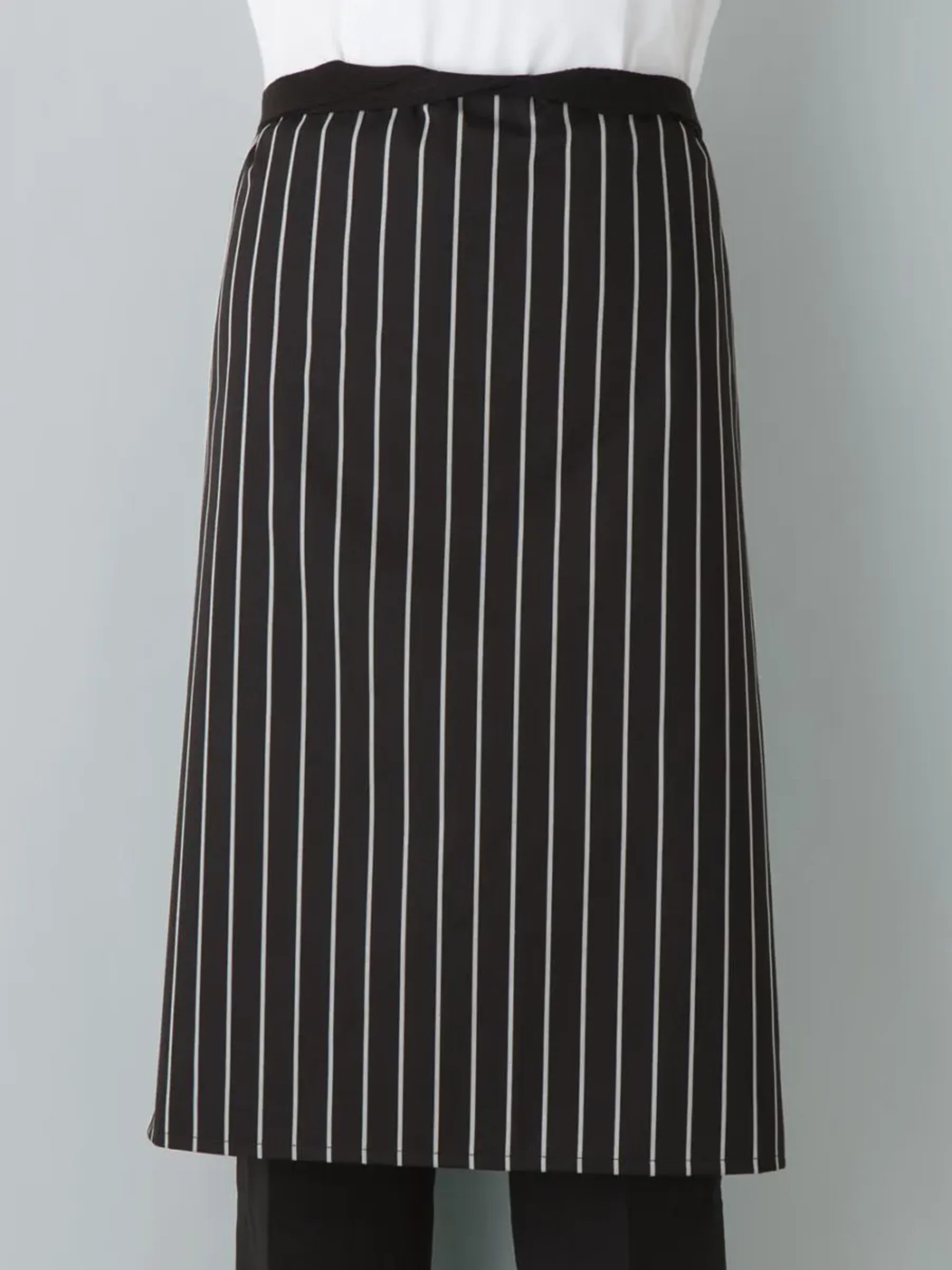 傳馬屋 T0221 腰下エプロン（ストライプ）