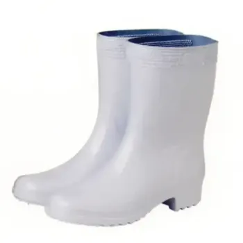 食品工場用 長靴 傳馬屋 1950 白長靴 食品白衣jp